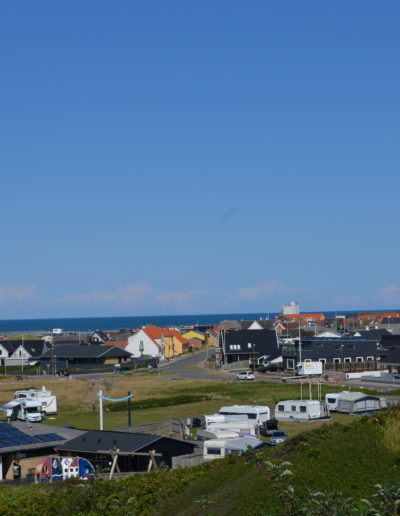 Hirtshals set fra fyret af