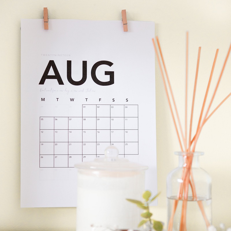 Kalender August